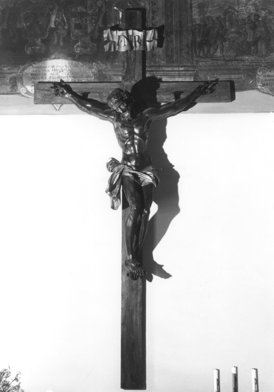Cristo Crocifisso (statua) - ambito italiano (sec. XVII)
